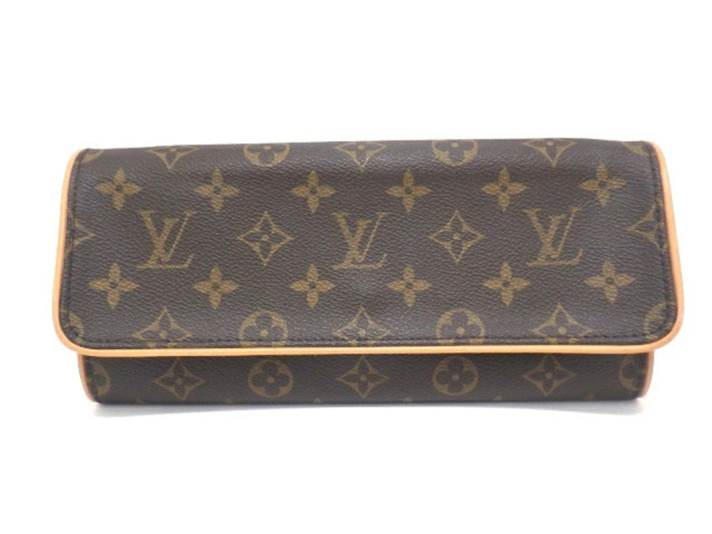 Louis Vuitton Bag Shoulder Pochette Monogram Twin Brown